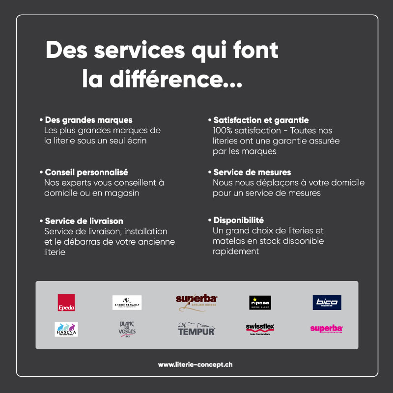 charte qualité Literie Concept