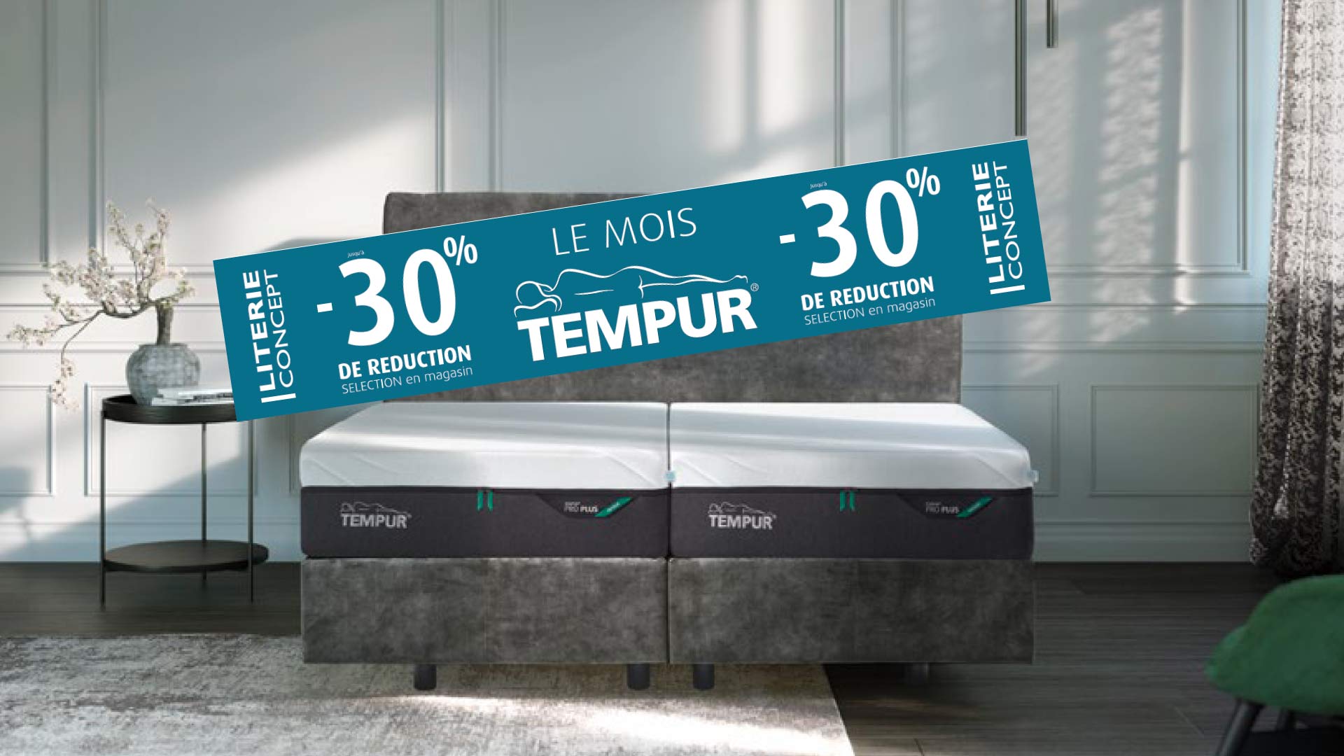 Le Mois Tempur — offre -30%